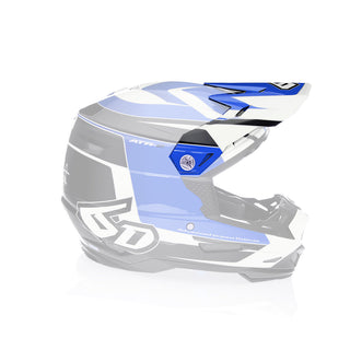 6D ATR-2 Impact Replacement Peak - Blue