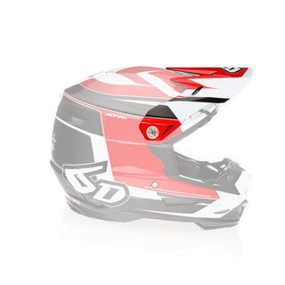6D ATR-2 Impact Replacement Peak - Red