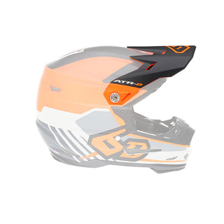 6D ATR-2 Target Replacement Peak - Neon Orange