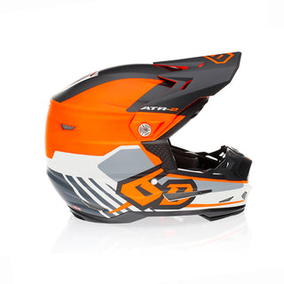 6D ATR-2 Target Helmet - Neon Orange