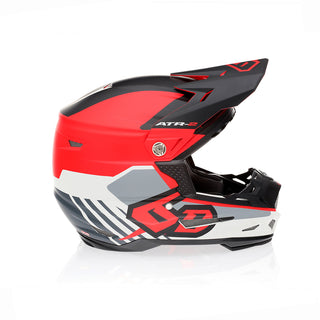 6D ATR-2 Target Helmet - Red