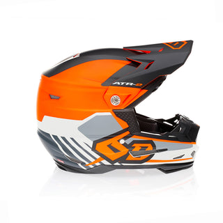 6D ATR-2Y Target Helmet - Neon Orange