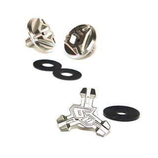 6D ATR-1 ATR-2 ATB-1 Replacement Peak Screw Set - Chrome