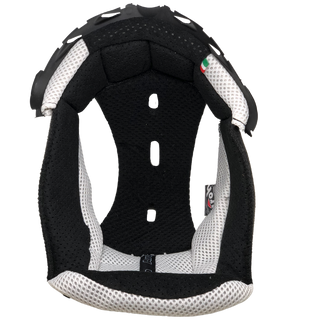Airoh Aviator 2.3 Crown Liner - Black/White - S