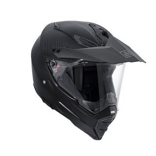 AGV AX8 Dual Carbon Replacement Peak - Matt Carbon