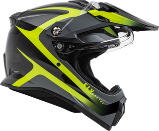 Fly Racing Trekker Pulse Helmet - Black/Hi-Vis