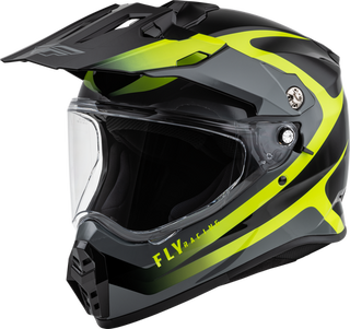 Fly Racing Trekker Pulse Helmet - Black/Hi-Vis