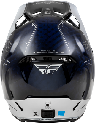 Fly Racing Formula S Carbon Legacy Helmet - Blue Carbon