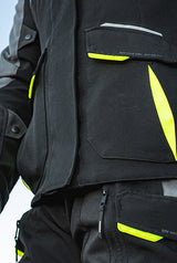Ixon Balder Lady Jacket - Black/Grey/Bright Yellow