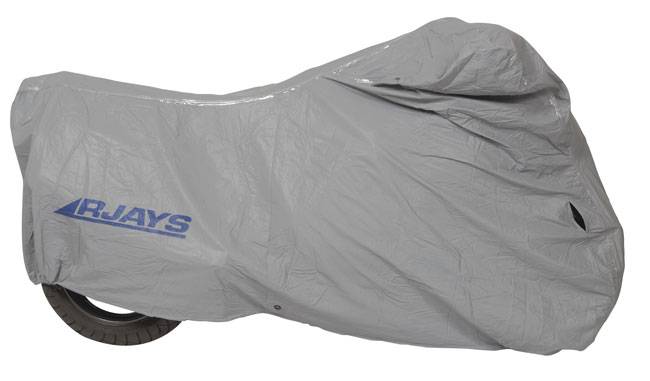 Rjays Lined Waterproof Motorcycle Cover Large With Rack (240 x 120 X 145CM)
