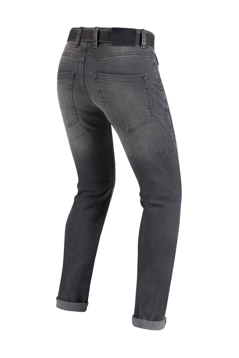 PMJ Caferacer Jeans (With Belt) - Grey Grigio