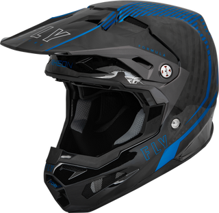 Fly Racing Youth Formula Carbon Tracer Helmet - Blue Black