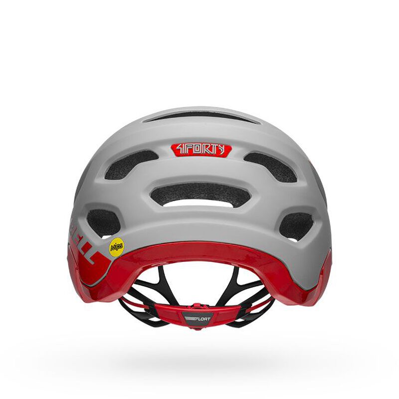 Bell 4Forty MIPS Helmet - Matte Dark Gray/Crimson