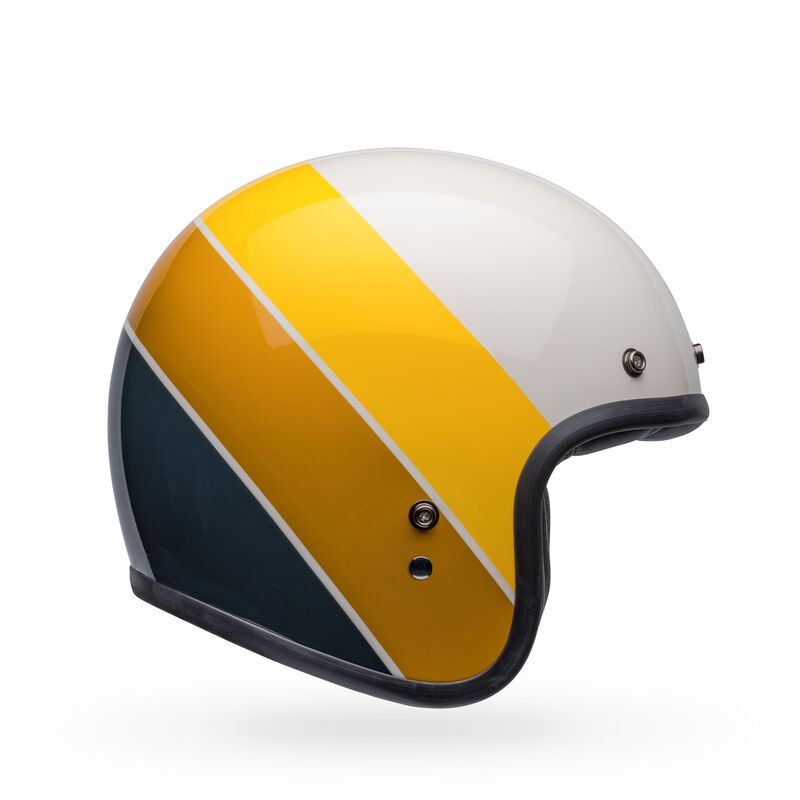 Bell Custom 500 Helmet - Riff Gloss Sand/Yellow