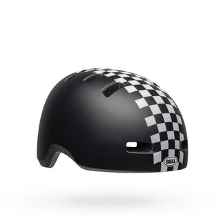 Bell Lil Ripper Helmet - Checkers Matt Black/White