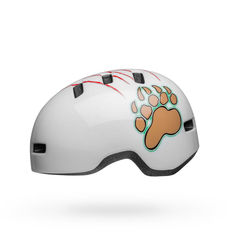Bell Lil Ripper Helmet - White Grizzly