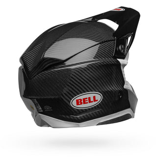 Bell Moto-10 Spherical Helmet - Gloss Black/White