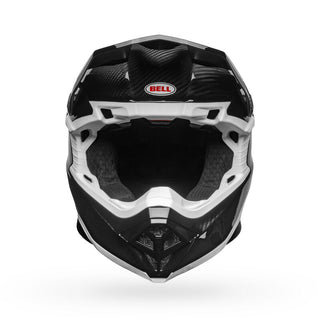 Bell Moto-10 Spherical Helmet - Gloss Black/White