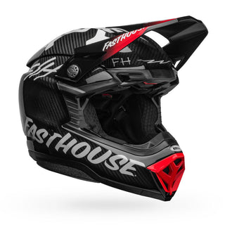 Bell Moto-10 Spherical Helmet - Fasthouse Privateer BLack/Red