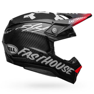 Bell Moto-10 Spherical Helmet - Fasthouse Privateer BLack/Red