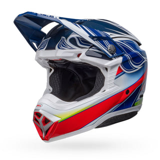 Bell Moto-10 Spherical Helmet - Tomac PC 23 Blue/White