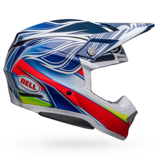 Bell Moto-10 Spherical Helmet - Tomac PC 23 Blue/White