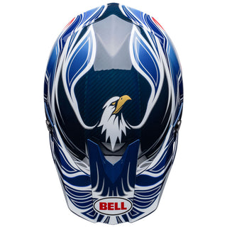 Bell Moto-10 Spherical Helmet - Tomac PC 23 Blue/White