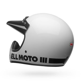 Bell Moto-3 Helmet - Classic White