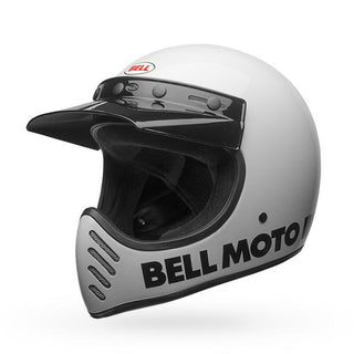 Bell Moto-3 Helmet - Classic White