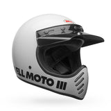 Bell Moto-3 Helmet - Classic White
