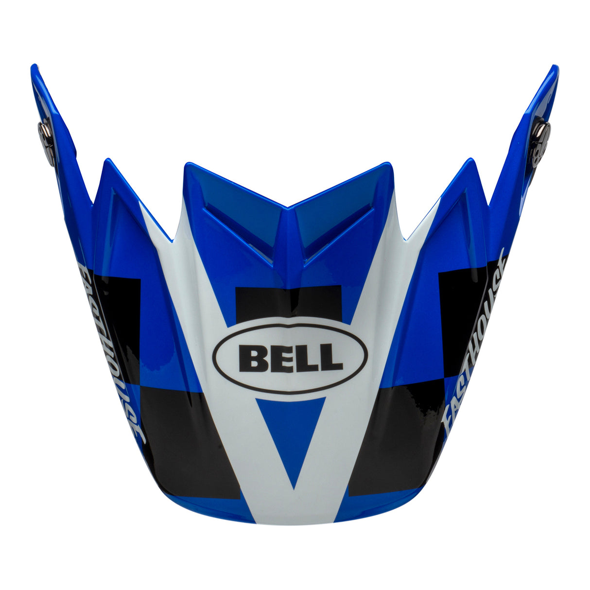 Bell Replacement Moto 9 Flex Peak - Fasthouse Day In The Dirt Blue/White