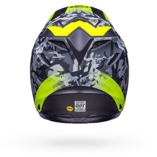 Bell Moto-9 MIPS Helmet - Black Camo/Hi-Viz/Yellow