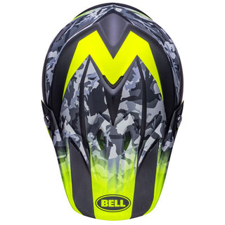 Bell Moto-9 MIPS Helmet - Black Camo/Hi-Viz/Yellow