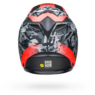 Bell Moto-9 MIPS Helmet - Black Camo/Infrared