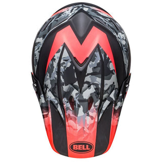 Bell Moto-9 MIPS Helmet - Black Camo/Infrared