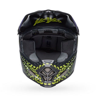 Bell Moto-9 Youth MIPS SE Fasthouse Helmet - Slayco Matt Black/Hi-Viz Yellow