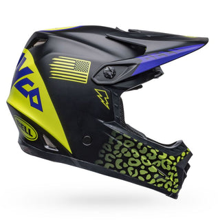 Bell Moto-9 Youth MIPS SE Fasthouse Helmet - Slayco Matt Black/Hi-Viz Yellow