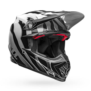 Bell Moto-9S Flex Helmet - Claw Black/White