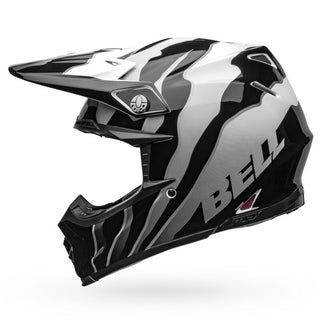 Bell Moto-9S Flex Helmet - Claw Black/White