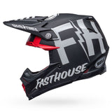 Bell Moto-9S Flex Helmet - Flex Fasthouse Tribe Matt/Gloss Black/White