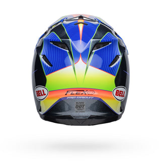 Bell Moto-9S Flex Helmet - Pro Circuit 23 Silver/Matt Flake