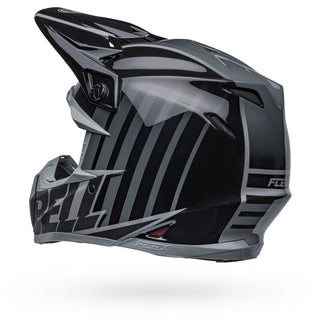 Bell Moto-9S Flex Helmet - Sprint Matt/Gloss Black/Grey