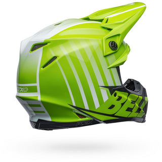 Bell Moto-9S Flex Helmet - Sprint Matt/Gloss Green/Black