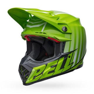 Bell Moto-9S Flex Helmet - Sprint Matt/Gloss Green/Black