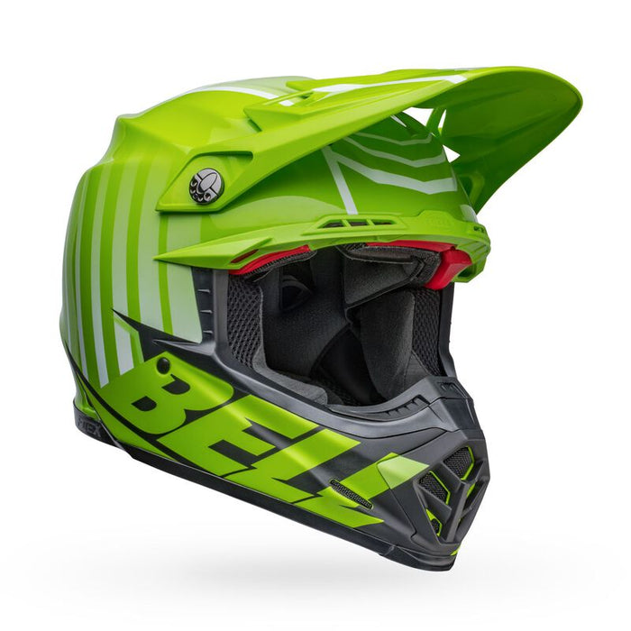 Bell Moto-9S Flex Helmet - Sprint Matt/Gloss Green/Black