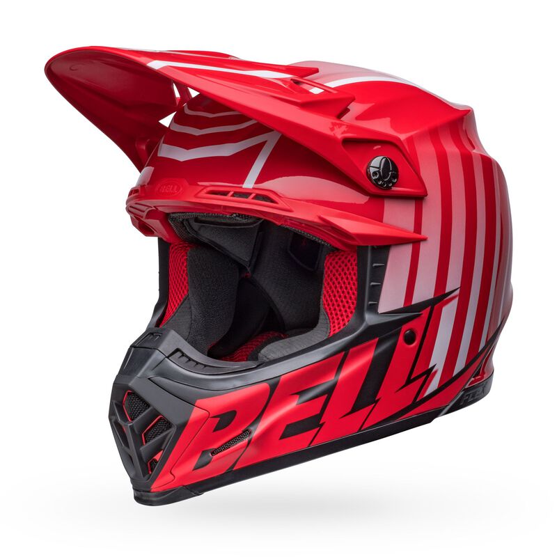 Bell Moto-9S Flex Helmet - Flex Sprint Matt/Gloss Red/Black