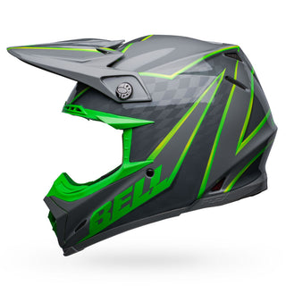 Bell Moto-9S Flex Helmet - Sprite Grey green