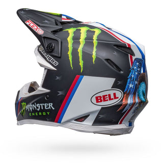 Bell Moto-9S Flex Helmet - Tomac Rep 22 Matt Black/White