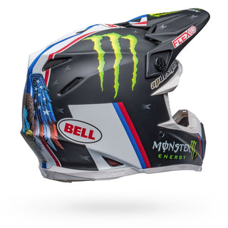 Bell Moto-9S Flex Helmet - Tomac Rep 22 Matt Black/White