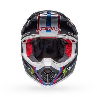 Bell Moto-9S Flex Helmet - Tomac Rep 22 Matt Black/White